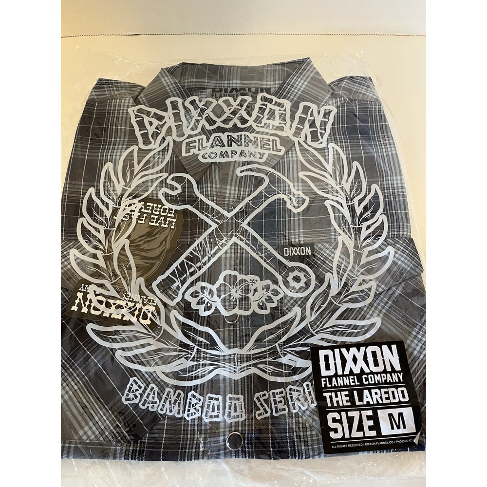 Dixxon Flannel Company The‎ Laredo Bamboo Series Men's Plaid Shirt M New In Bag